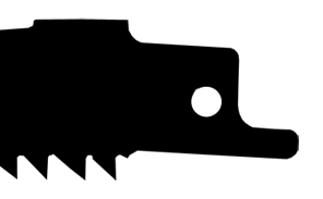 Наиболее распространенный тип хвостовика, используемого в поршневых пилах, а также нож с самым широким диапазоном лезвий - это ½ ”универсальный хвостовик